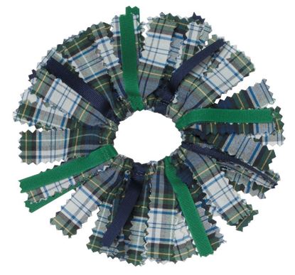 Picture of FBE40R Pom Pom Scrunchie with Ribbon